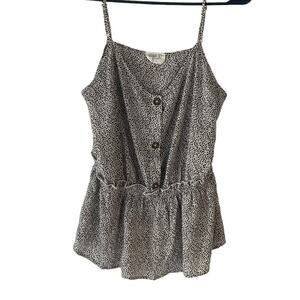 Sienna‎ Sky Women's Size Medium Leopard Print Flowy Top
